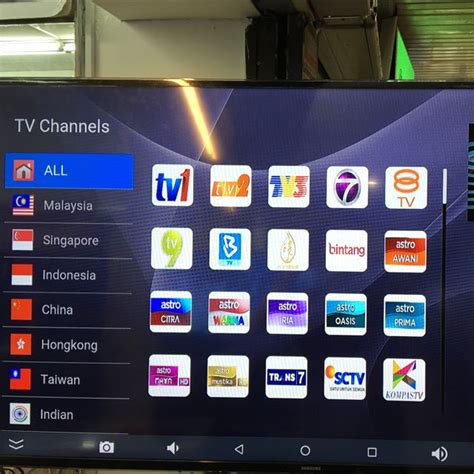 tv box with channels